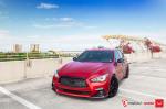 Infiniti Q50S by Naples Speed on Vossen Wheels (HF-2) 2018 года